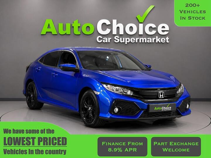 Honda CIVIC 1.0 VTEC Turbo SR Euro 6 (s/s) 5dr