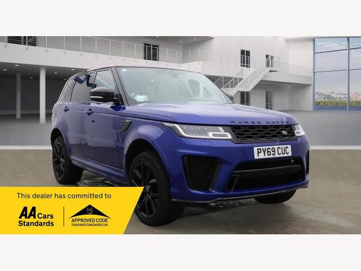 Land Rover Range Rover Sport 5.0 P575 V8 SVR Auto 4WD Euro 6 (s/s) 5dr