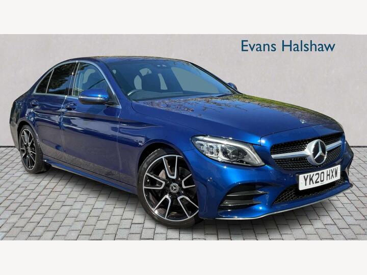 Mercedes-Benz C Class 2.0 C220d AMG Line (Premium) G-Tronic+ Euro 6 (s/s) 4dr