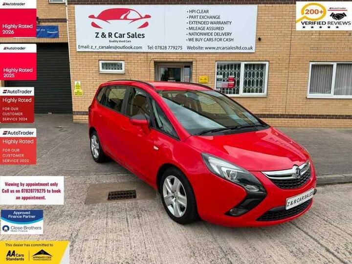 Vauxhall Zafira 2.0 CDTi Exclusiv Auto Euro 5 5dr