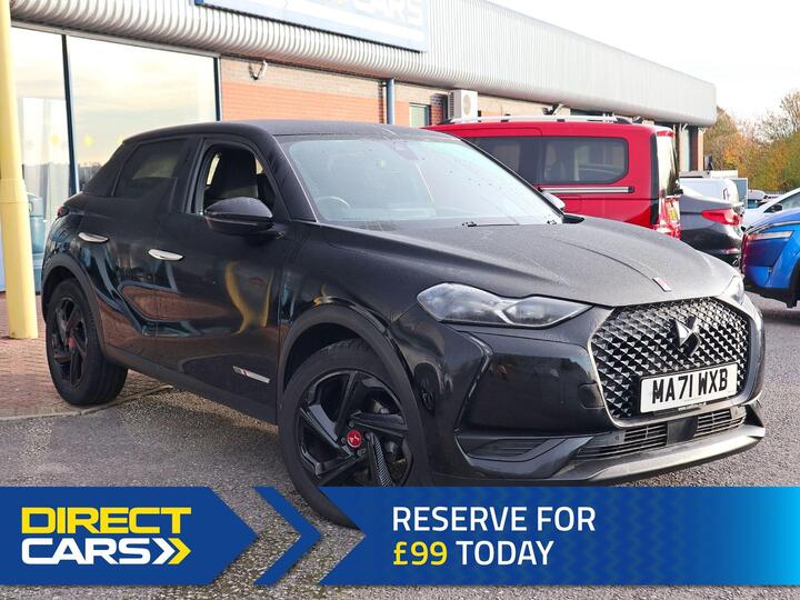 DS AUTOMOBILES DS 3 CROSSBACK 1.2 PureTech Performance Line + Crossback EAT8 Euro 6 (s/s) 5dr DS AUTOMOBILES DS 3 CROSSBACK 1.2 PureTech Performance Line + Crossback EAT8 Euro 6 (s/s) 5dr