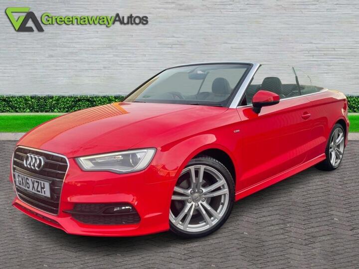 Audi A3 CABRIOLET 1.4 TFSI CoD S Line S Tronic Euro 6 (s/s) 2dr (Nav)