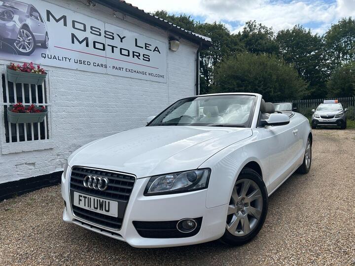 Audi A5 Cabriolet 1.8 TFSI SE Euro 5 2dr Audi A5 Cabriolet 1.8 TFSI SE Euro 5 2dr