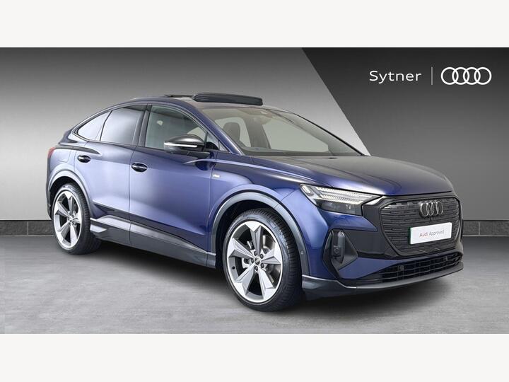 Audi Q4 E-tron 55 Black Edition Sportback Auto Quattro 5dr 82kWh