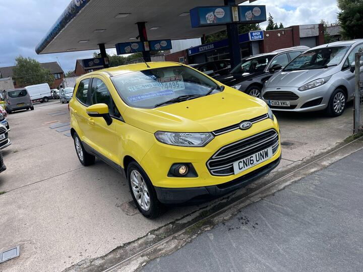 Ford EcoSport 1.0T EcoBoost Zetec 2WD Euro 6 (s/s) 5dr