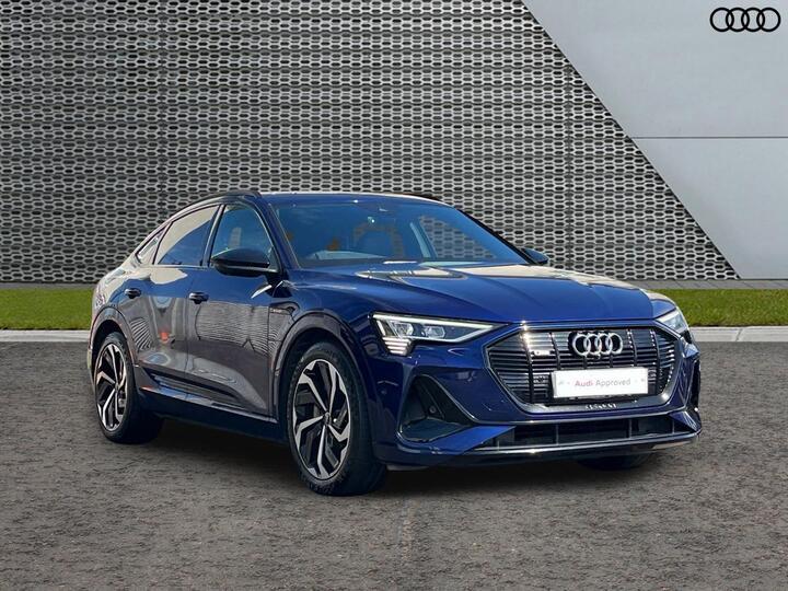 Audi E-tron 55 Black Edition Sportback Auto Quattro 5dr 95kWh (11kW Charger)