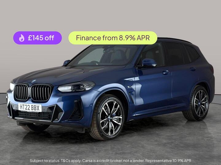 BMW X3 2.0 30e 12kWh M Sport Auto XDrive Euro 6 (s/s) 5dr