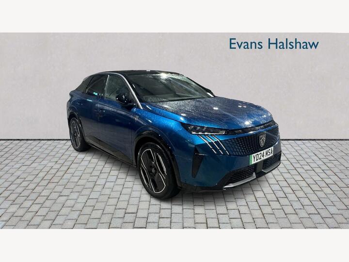 Peugeot E-3008 ELECTRIC ESTATE 73kWh GT Auto 5dr Peugeot E-3008 ELECTRIC ESTATE 73kWh GT Auto 5dr