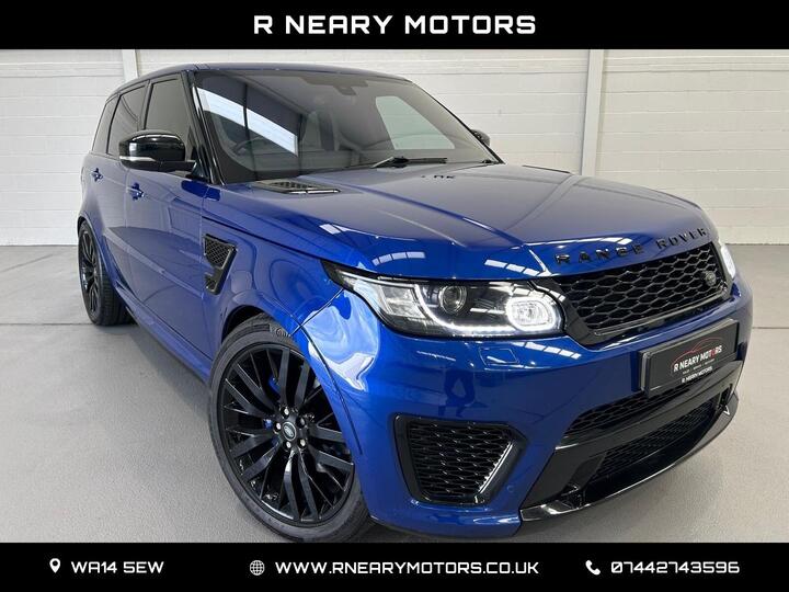 Land Rover Range Rover Sport 5.0 V8 SVR Auto 4WD Euro 5 (s/s) 5dr
