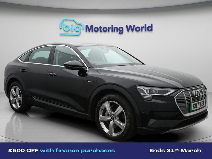 Audi E-tron 55 Technik Sportback Auto Quattro 5dr 95kWh (11kW Charger)
