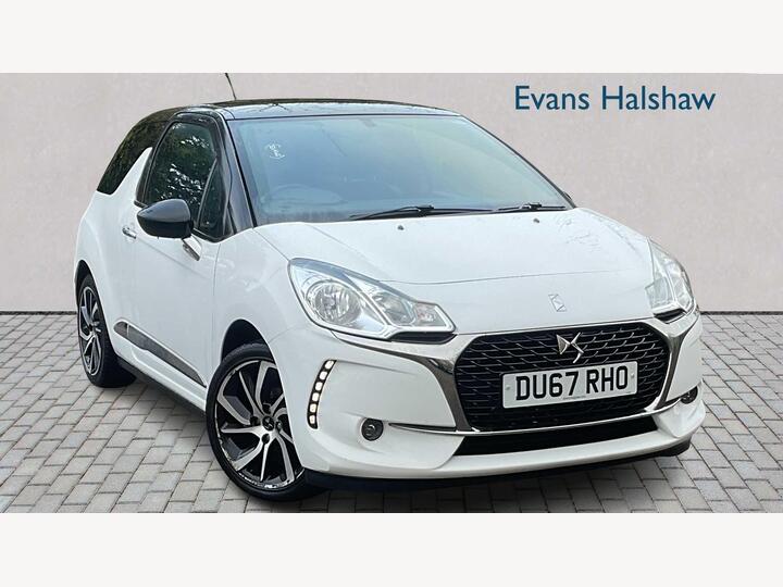 DS AUTOMOBILES DS 3 1.2 PureTech Connected Chic Euro 6 (s/s) 3dr DS AUTOMOBILES DS 3 1.2 PureTech Connected Chic Euro 6 (s/s) 3dr