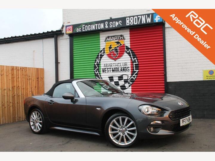 Fiat 124 SPIDER 1.4 MultiAir Lusso Euro 6 2dr Fiat 124 SPIDER 1.4 MultiAir Lusso Euro 6 2dr