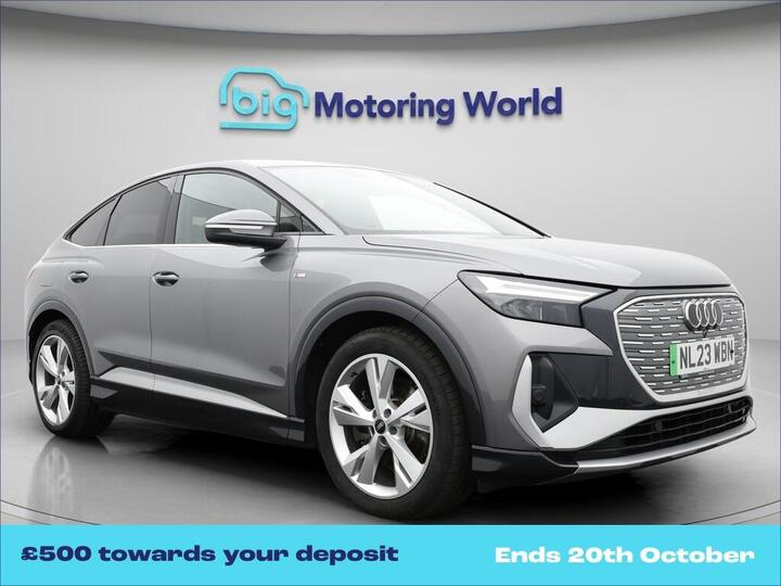 Audi Q4 E-tron 40 S Line Sportback Auto 5dr 82kWh