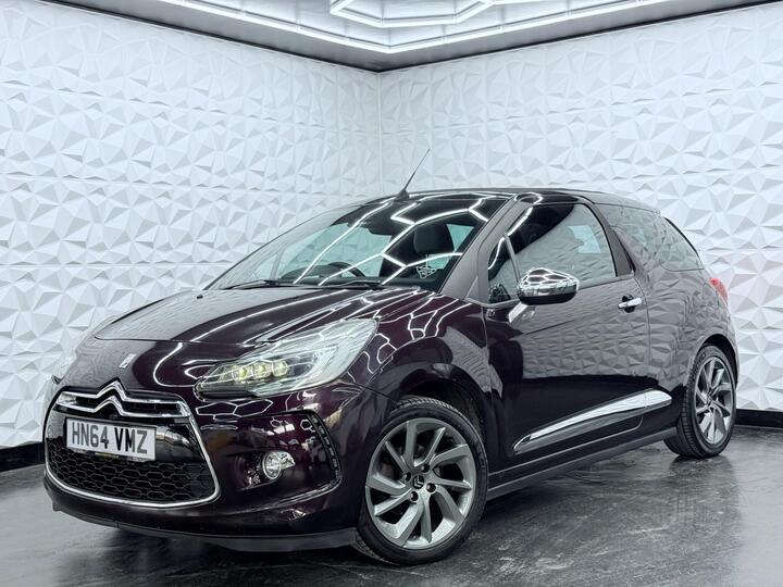 Citroen DS3 Cabrio 1.6 BlueHDi DSport Plus Euro 6 (s/s) 2dr Citroen DS3 Cabrio 1.6 BlueHDi DSport Plus Euro 6 (s/s) 2dr