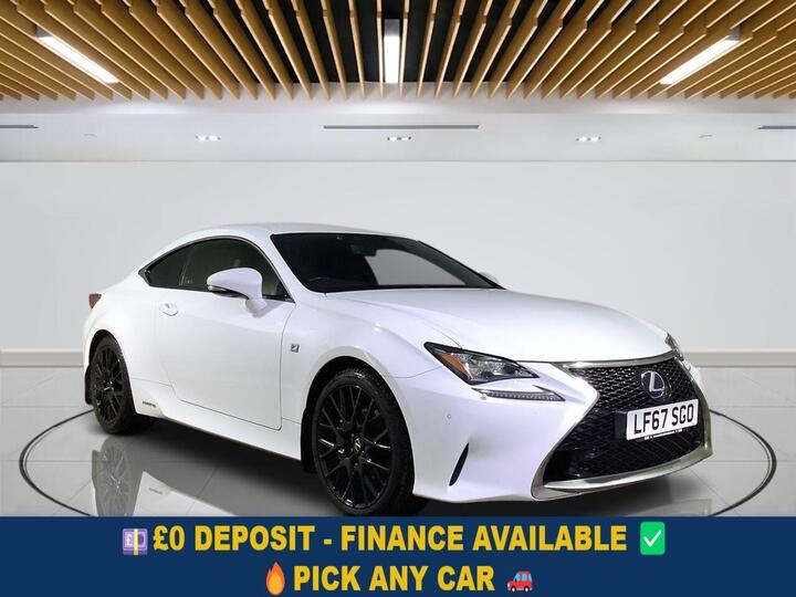 Lexus RC 2.5 300h F Sport CVT Euro 6 (s/s) 2dr