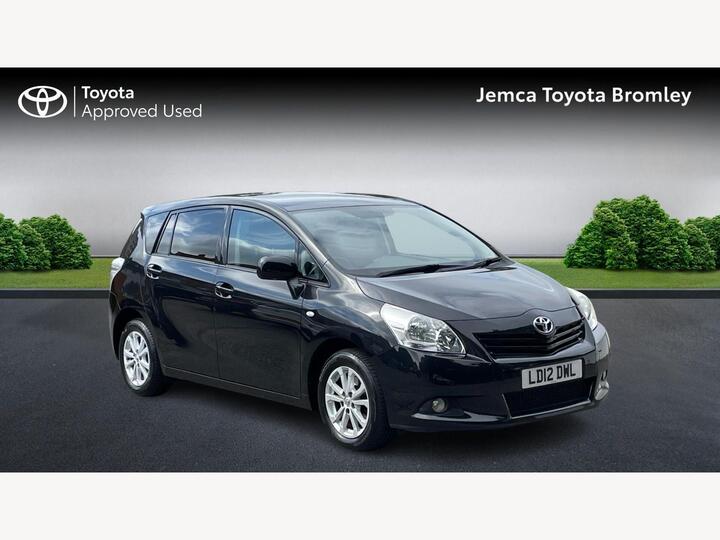 Toyota Verso 1.8 V-Matic TR Multidrive S Euro 5 5dr Toyota Verso 1.8 V-Matic TR Multidrive S Euro 5 5dr