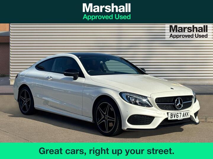 Mercedes-Benz C Class 2.0 C200 AMG Line (Premium) G-Tronic+ Euro 6 (s/s) 2dr