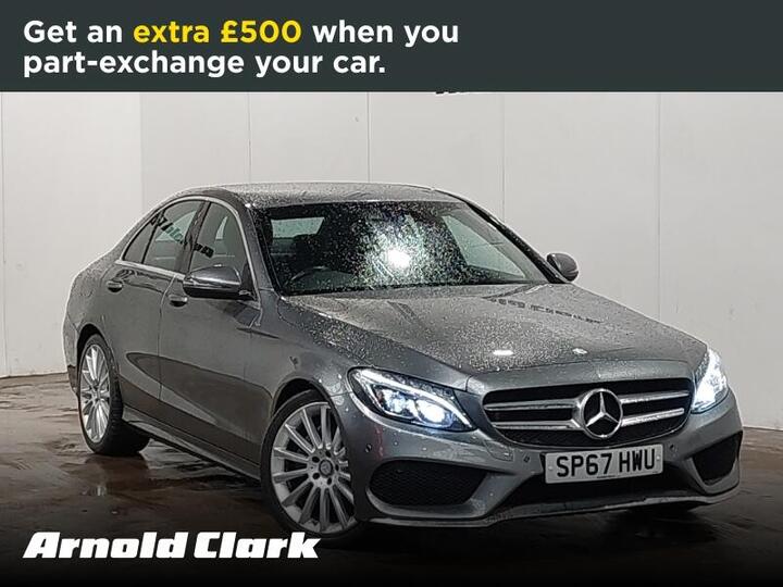 Mercedes-Benz C Class 2.1 C220d AMG Line G-Tronic+ Euro 6 (s/s) 4dr