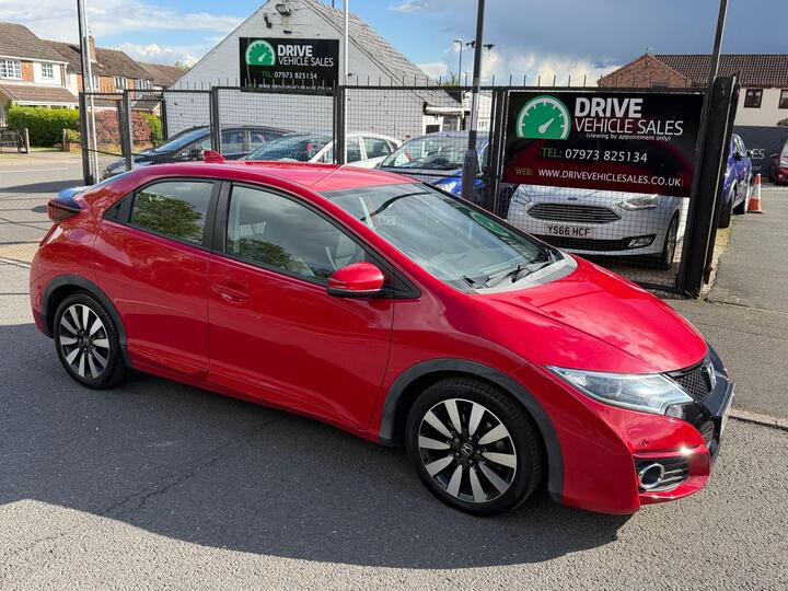 Honda Civic 1.8 I-VTEC SE Plus (Navi) Auto Euro 6 5dr Honda Civic 1.8 I-VTEC SE Plus (Navi) Auto Euro 6 5dr
