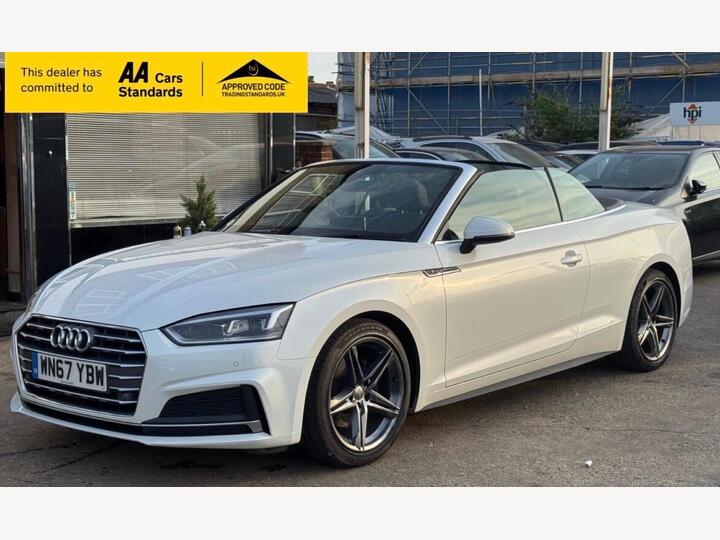 Audi A5 Cabriolet 2.0 TFSI S Line S Tronic Euro 6 (s/s) 2dr