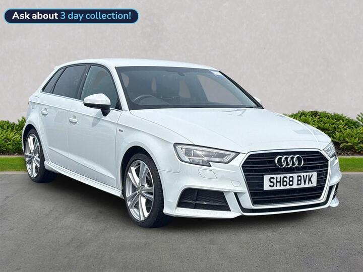 Audi A3 1.0 TFSI 30 S Line Sportback Euro 6 (s/s) 5dr