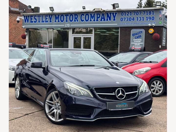 Mercedes-Benz E Class 2.1 E220d AMG Line Edition Cabriolet G-Tronic+ Euro 6 (s/s) 2dr
