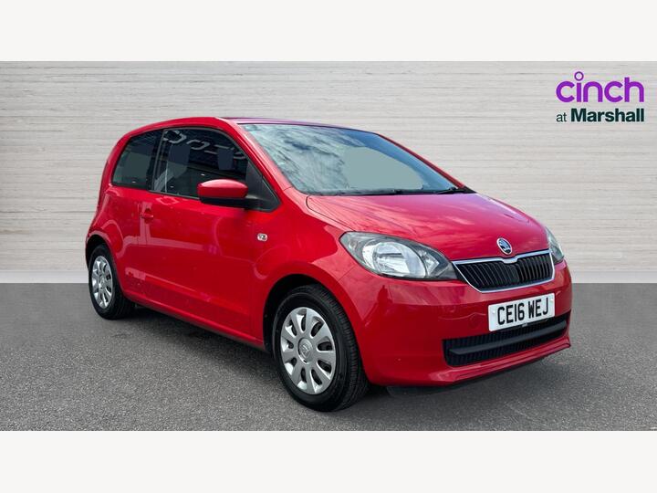 Skoda Citigo 1.0 MPI GreenTech SE Euro 6 (s/s) 3dr