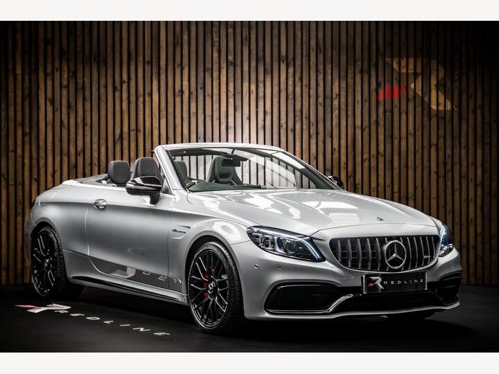 Mercedes-Benz C Class 4.0 C63 V8 BiTurbo AMG S Night Edition (Premium Plus) Cabriolet SpdS MCT Euro 6 (s/s) 2dr Mercedes-Benz C Class 4.0 C63 V8 BiTurbo AMG S Night Edition (Premium Plus) Cabriolet SpdS MCT Euro 6 (s/s) 2dr
