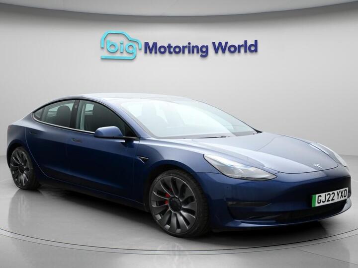 Tesla Model 3 (Dual Motor) Performance Auto 4WDE 4dr (Performance Upgrade) Tesla Model 3 (Dual Motor) Performance Auto 4WDE 4dr (Performance Upgrade)