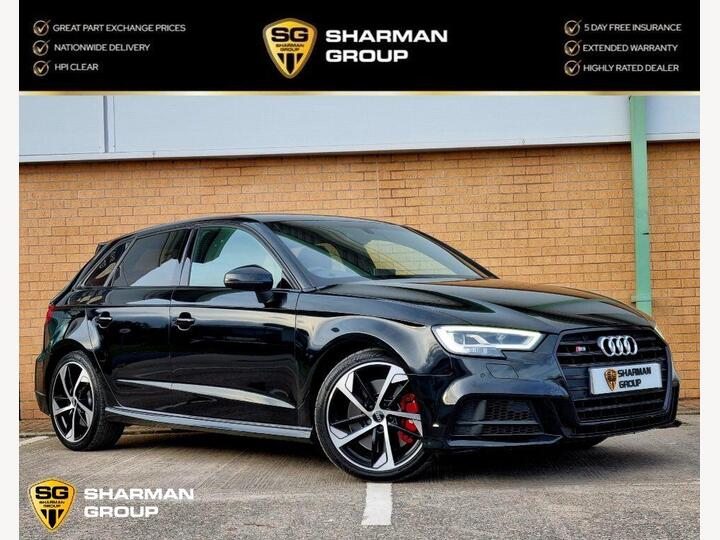 Audi S3 2.0 TFSI Black Edition Sportback S Tronic Quattro Euro 6 (s/s) 5dr