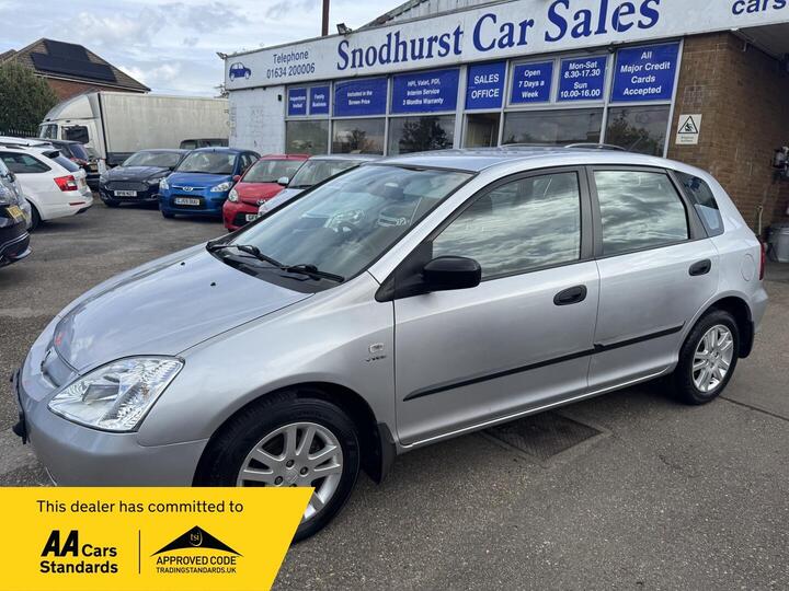 Honda Civic 1.6 I-VTEC Inspire S 5dr Honda Civic 1.6 I-VTEC Inspire S 5dr