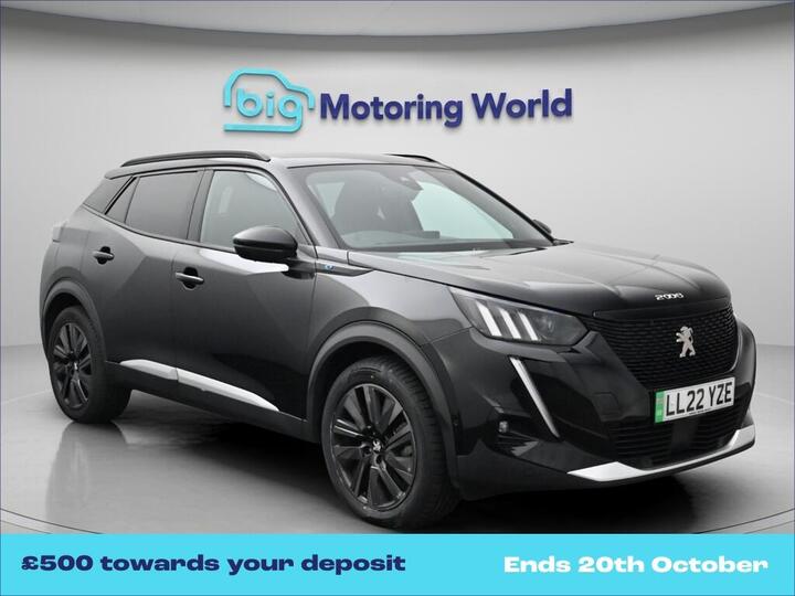 Peugeot E-2008 50kWh GT Premium Auto 5dr (7kW Charger)