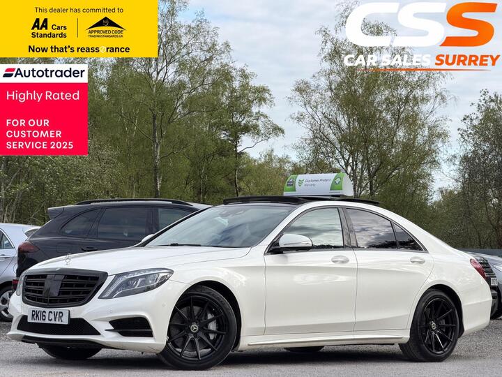Mercedes-Benz S Class 3.0 S350d V6 AMG Line (Executive, Premium) G-Tronic+ Euro 6 (s/s) 4dr