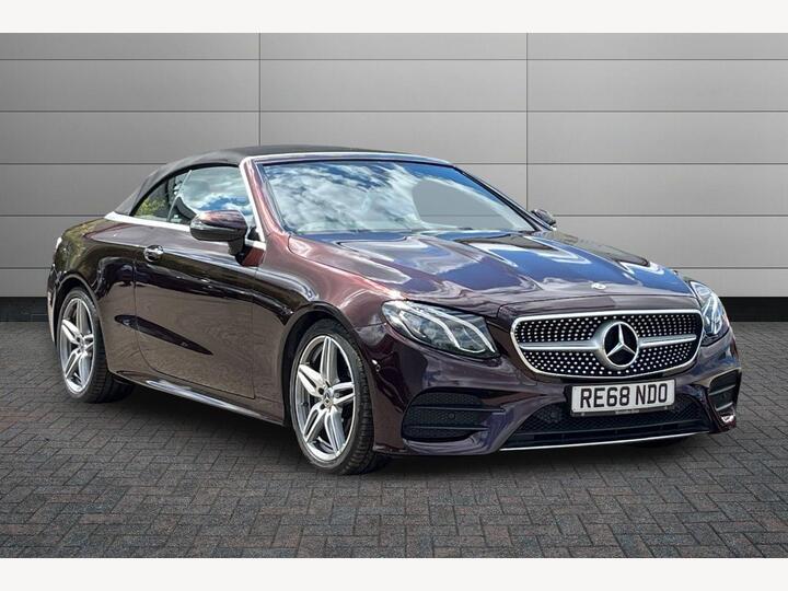 Mercedes-Benz E Class 2.0 E220d AMG Line (Premium) Cabriolet G-Tronic+ Euro 6 (s/s) 2dr