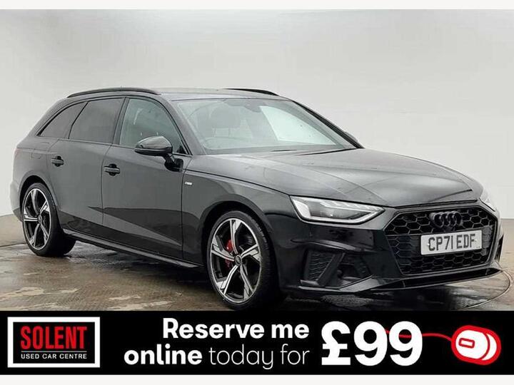 Audi A4 Avant 2.0 TFSI 40 Black Edition S Tronic Euro 6 (s/s) 5dr