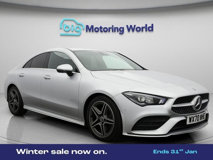 Mercedes-Benz CLA 1.3 CLA200 AMG Line Coupe 7G-DCT Euro 6 (s/s) 4dr