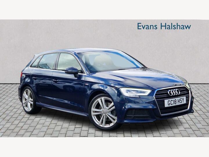 Audi A3 2.0 TFSI S Line Sportback Euro 6 (s/s) 5dr