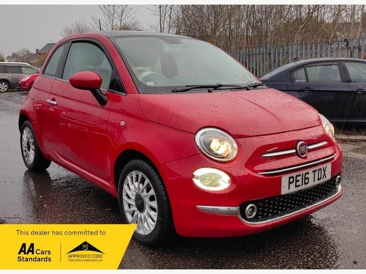 Fiat 500 1.2 Lounge Euro 6 (s/s) 3dr