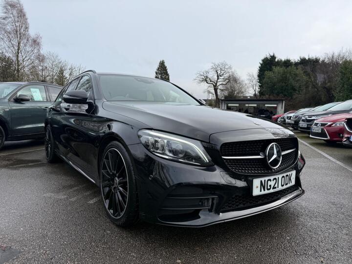 Mercedes-Benz C Class 2.0 C220d AMG Line Edition (Premium) G-Tronic+ Euro 6 (s/s) 5dr