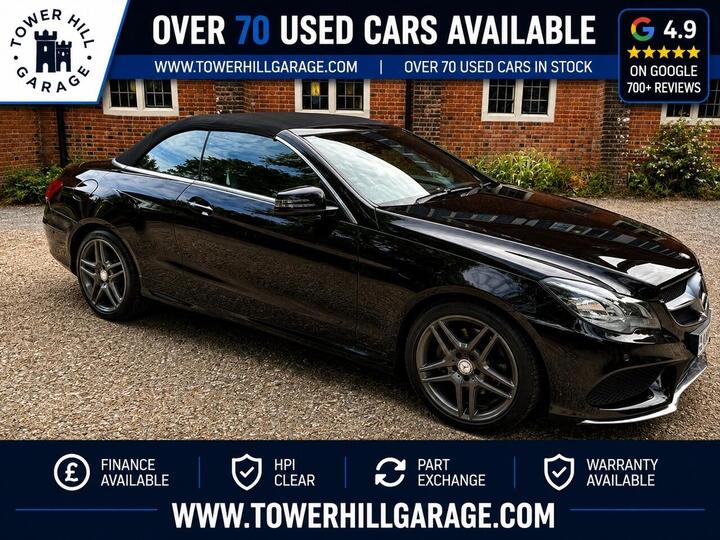 Mercedes-Benz E Class 2.1 E220 CDI AMG Sport Cabriolet Euro 5 (s/s) 2dr