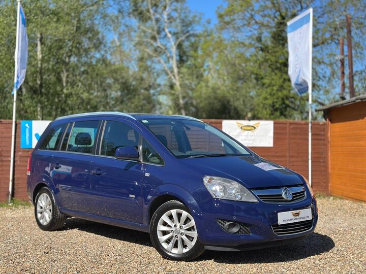 Vauxhall Zafira 1.7 CDTi EcoFLEX Design Euro 5 5dr (SNav)