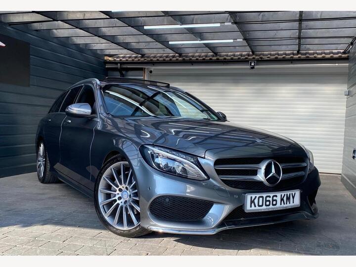Mercedes-Benz C Class 2.1 C220d AMG Line (Premium) G-Tronic+ Euro 6 (s/s) 5dr