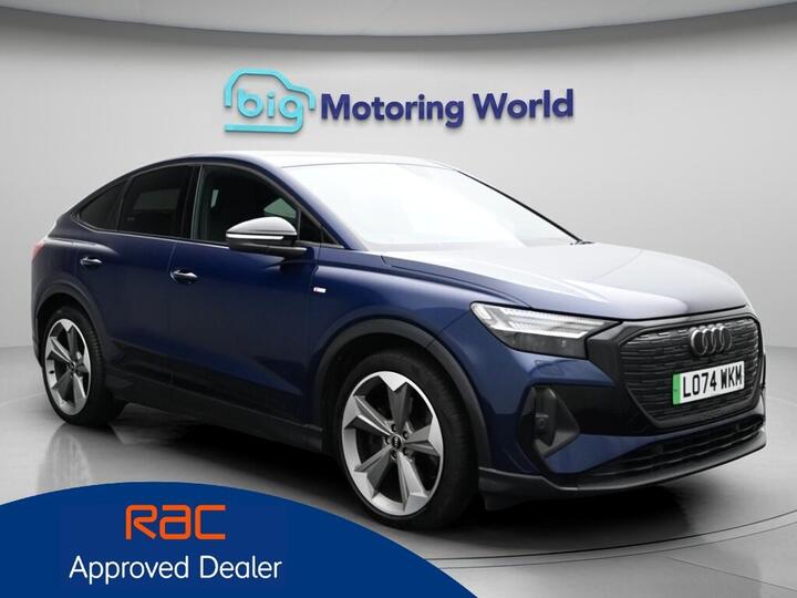 Audi Q4 E-tron 45 Black Edition Sportback Auto 5dr 82kWh