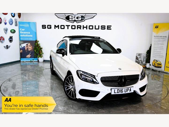 Mercedes-Benz C CLASS 2.0 C300 AMG Line (Premium Plus) 7G-Tronic+ Euro 6 (s/s) 2dr