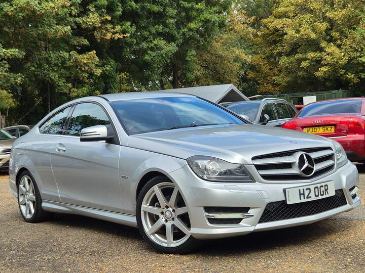 Mercedes-Benz C Class 1.8 C180 BlueEfficiency AMG Sport G-Tronic+ Euro 5 (s/s) 2dr