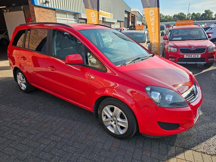 Vauxhall ZAFIRA 1.6 16V Exclusiv Euro 5 5dr