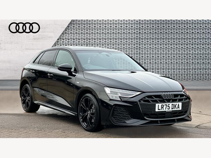 Audi A3 1.5 TFSIe Black Edition Sportback S Tronic Euro 6 (s/s) 5dr 17.9kWh