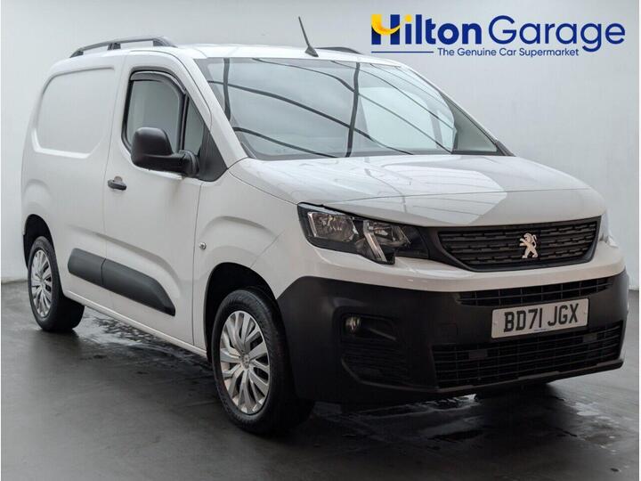 Peugeot PARTNER 1.5 1.5 BlueHDi 1000 Professional Premium Standard Panel Van 5dr Diesel Manual SWB Euro 6 (100 Bhp) 5d 100 BHP R PARKING SENSORS + 8IN TOUCHSCREEN