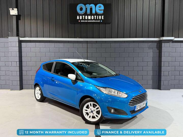 Ford FIESTA 1.25 Zetec Blue Edition Euro 6 3dr
