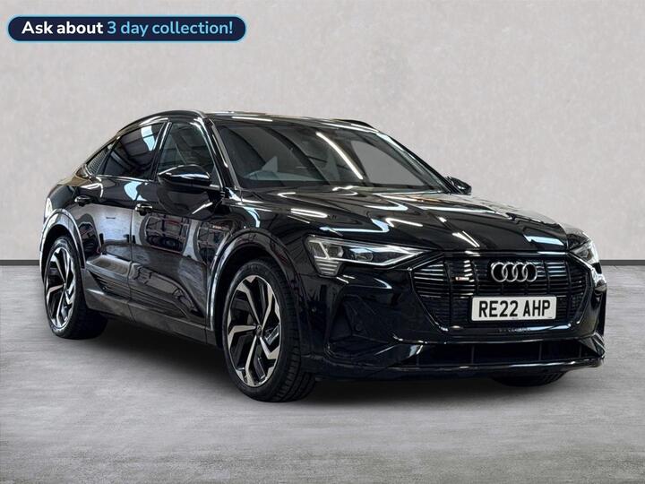 Audi E-TRON 55 Black Edition Sportback Auto Quattro 5dr 95kWh (11kW Charger)